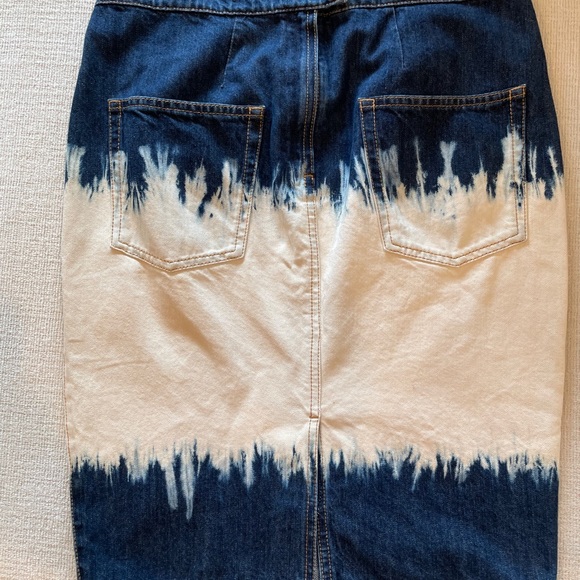 Étoile Isabel Marant Blue Perrine Printed Skirt - Picture 3 of 5